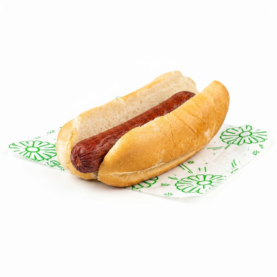 Plain Hot Dog.