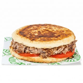 Steak Arepa Combo