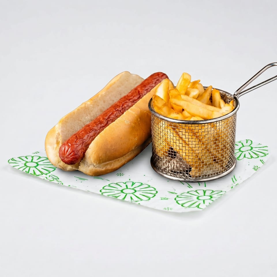 Hot Dog Plain Combo.