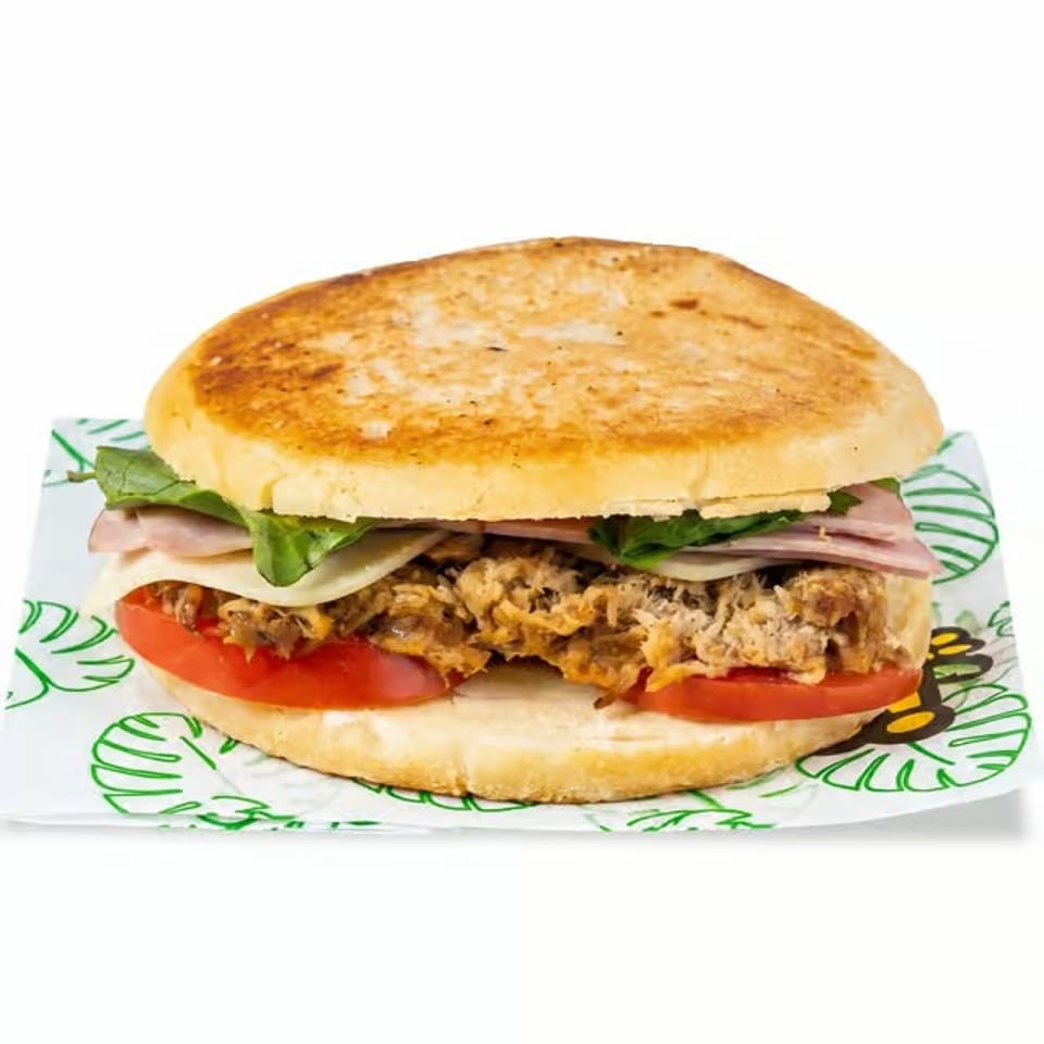 Arepa Cuban Combo.