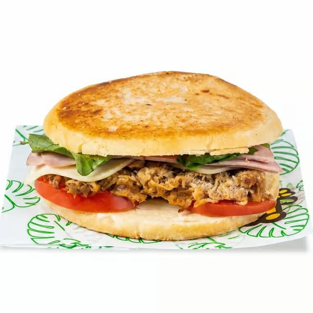 Arepa Cuban Combo.