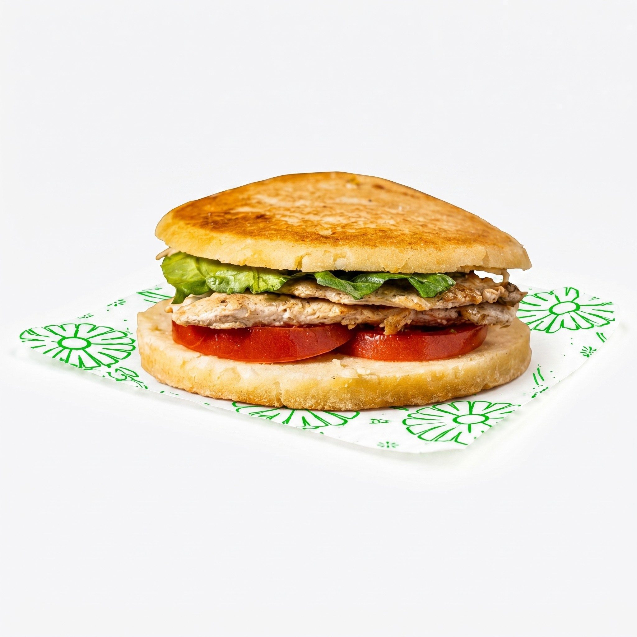 Chicken Arepa.