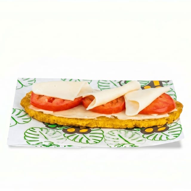 Cheese Patacon Combo.