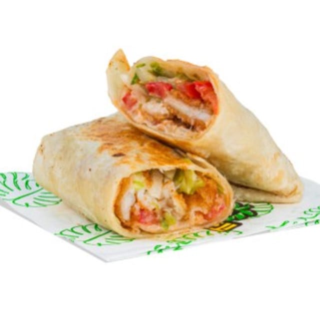 Burrito Fish Combo.