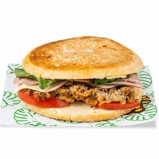 Cubana Arepa Combo.