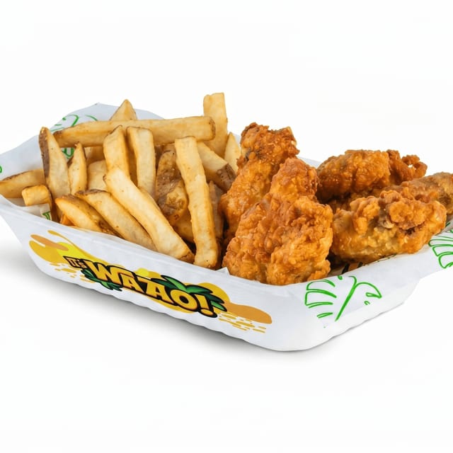 Papa Wings Combo.