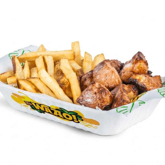 Papa Ribs Combo.