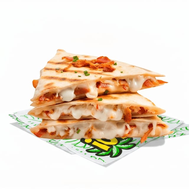Jamon Queso Quesadilla.