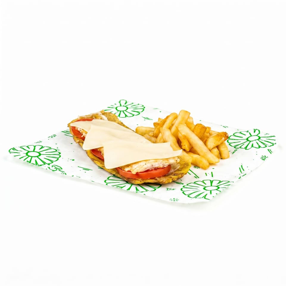 Patacon Chicken Combo.